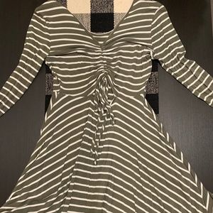 Striped Skater Dress